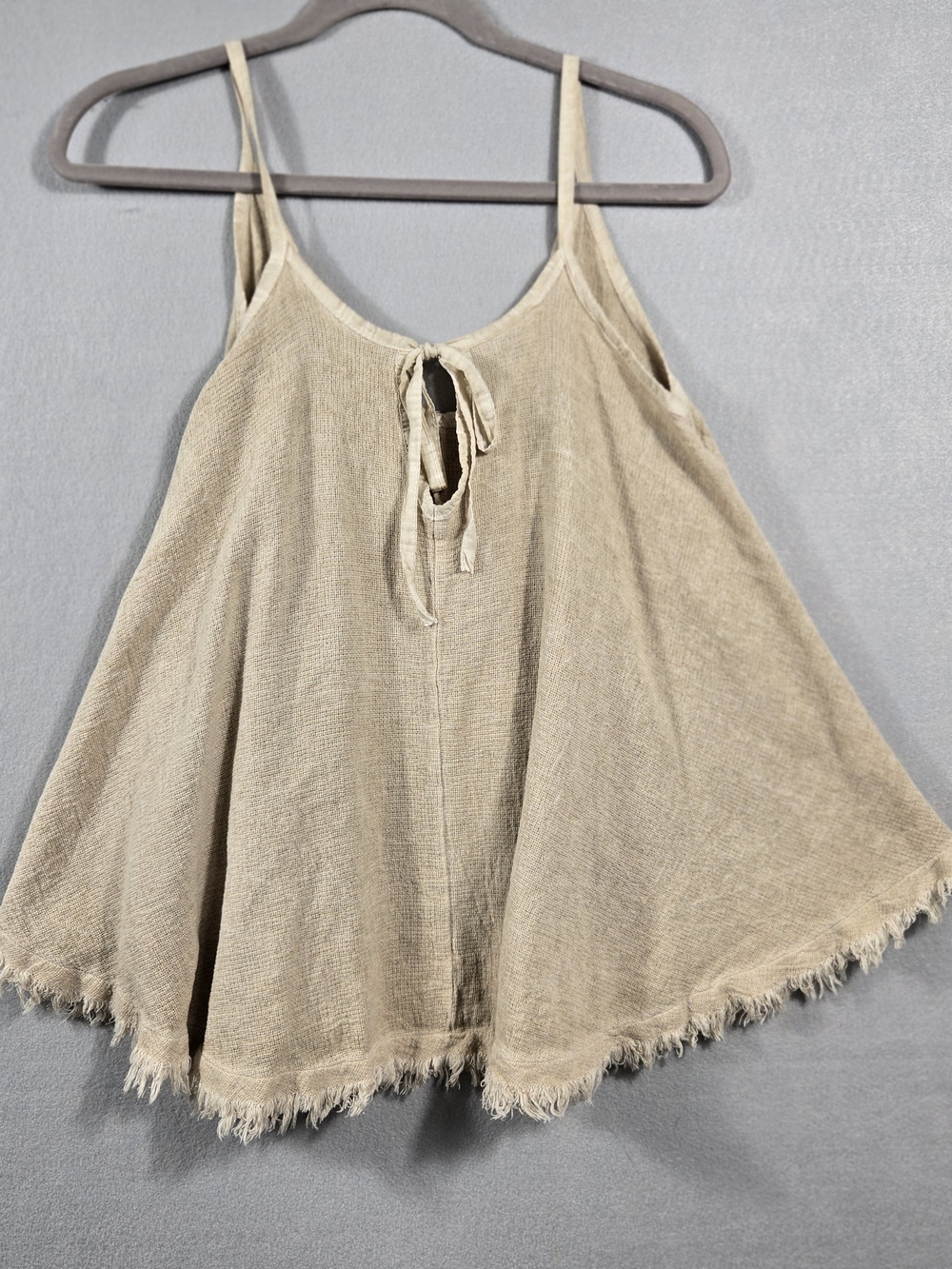Colette Italian Made Cotton-Linen Swing Tank Top – NWT